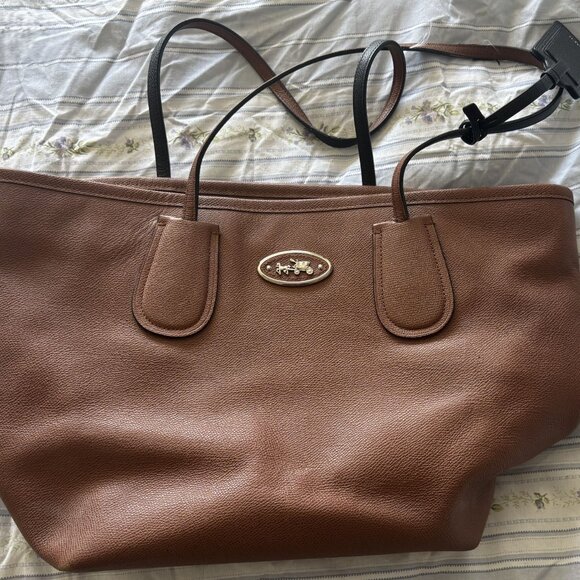 Coach City Tote Bag Brown - Picture 1 of 2